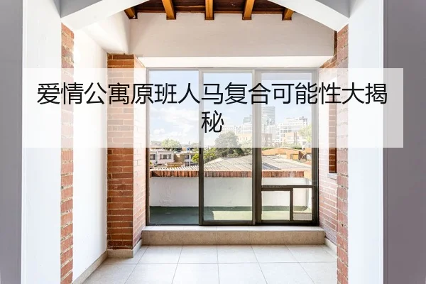 爱情公寓原班人马复合可能性大揭秘